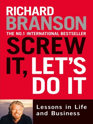 cover image of Screw It, Let's Do It
